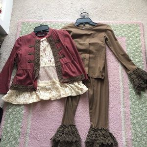 4 pc set mustard pie